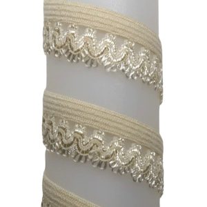 15mm spetsresår beige