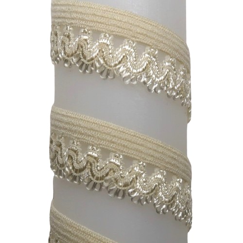 15mm spetsresår beige