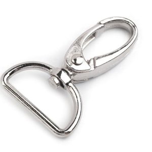 Karbinhake till 25mm band silver