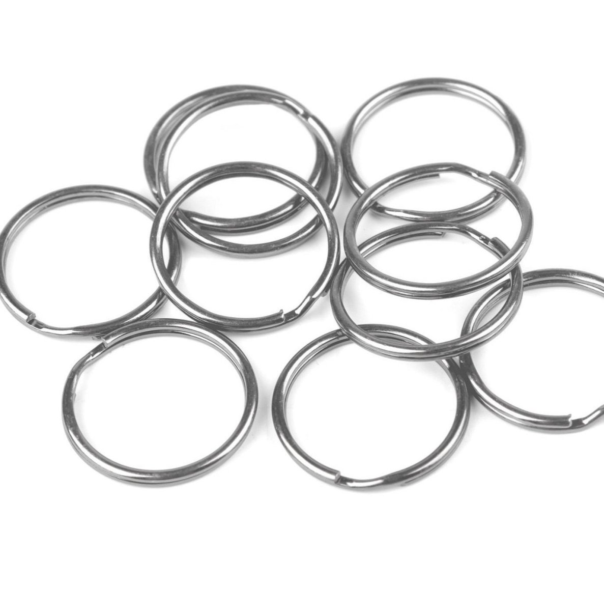 25mm nyckelring silver - Bild 2