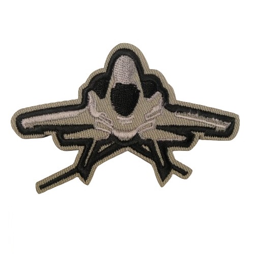 37. broderat märke 89x62mm