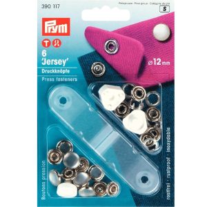 12mm jerseyknapp pärlemorkappa 6st
