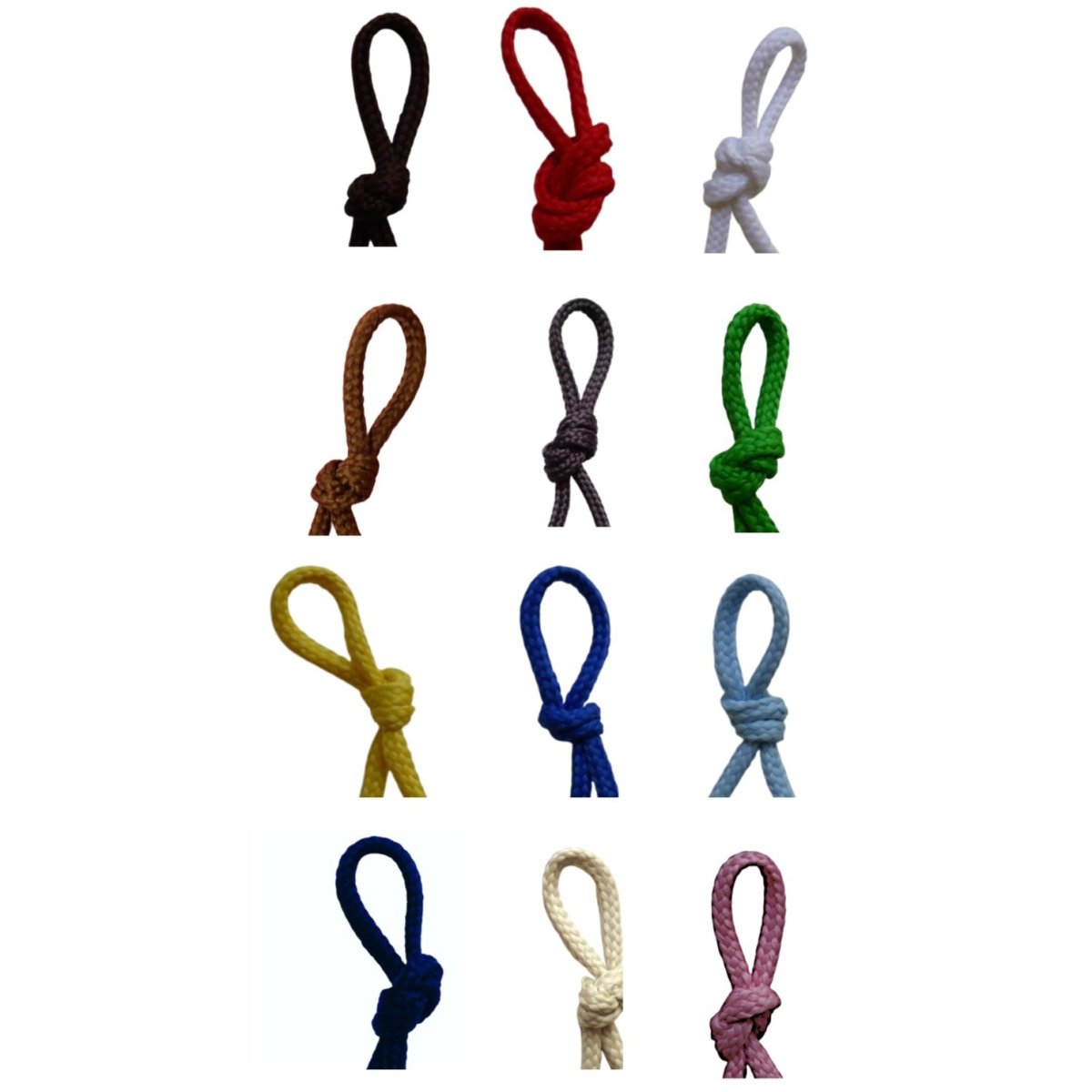 Polyestersnodd 4mm (flera färger)