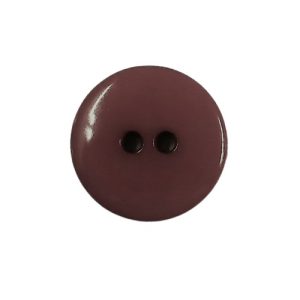 Brun basknapp 17mm
