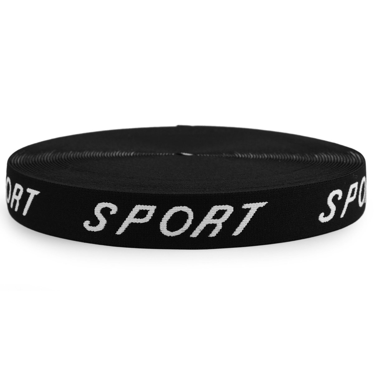 30mm kalsongresår svart med vit text ”sport” - Bild 4