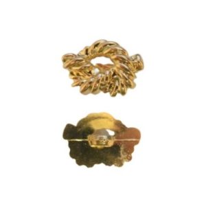 23x18mm metallaliserad repknut