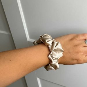 SILK SCRUNCHIE ORIGINAL (3-pack) - BEIGE