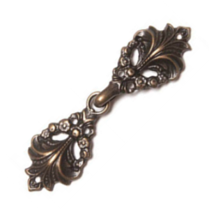 66x18mm lusekoftaspänne oxid