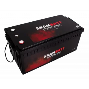 SKANBATT Premium Lithium 12V 460Ah 200A BMS Bluetooth HEAT