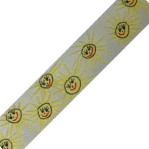 24mm Mönstervävt band solar