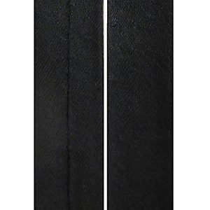 Svart trikåsnedslå 20mm