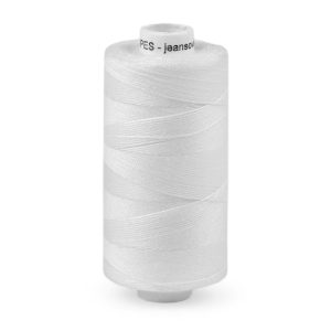 200m jeansstickningstråd vit